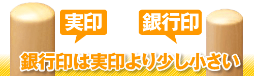 印鑑のサイズの分け方